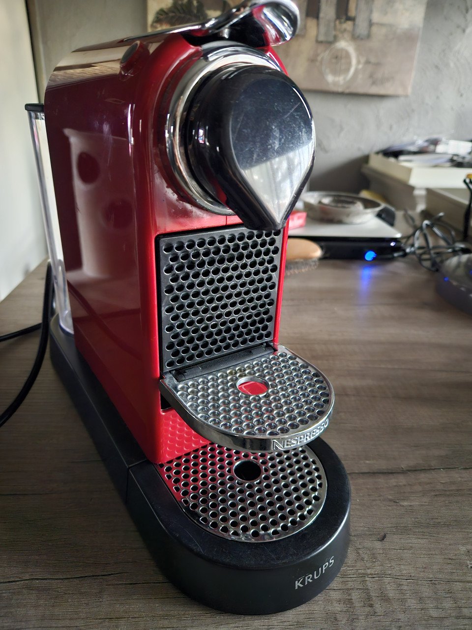 Zgan Krups Nespresso Citiz - Koffiecupmachine - Rood...