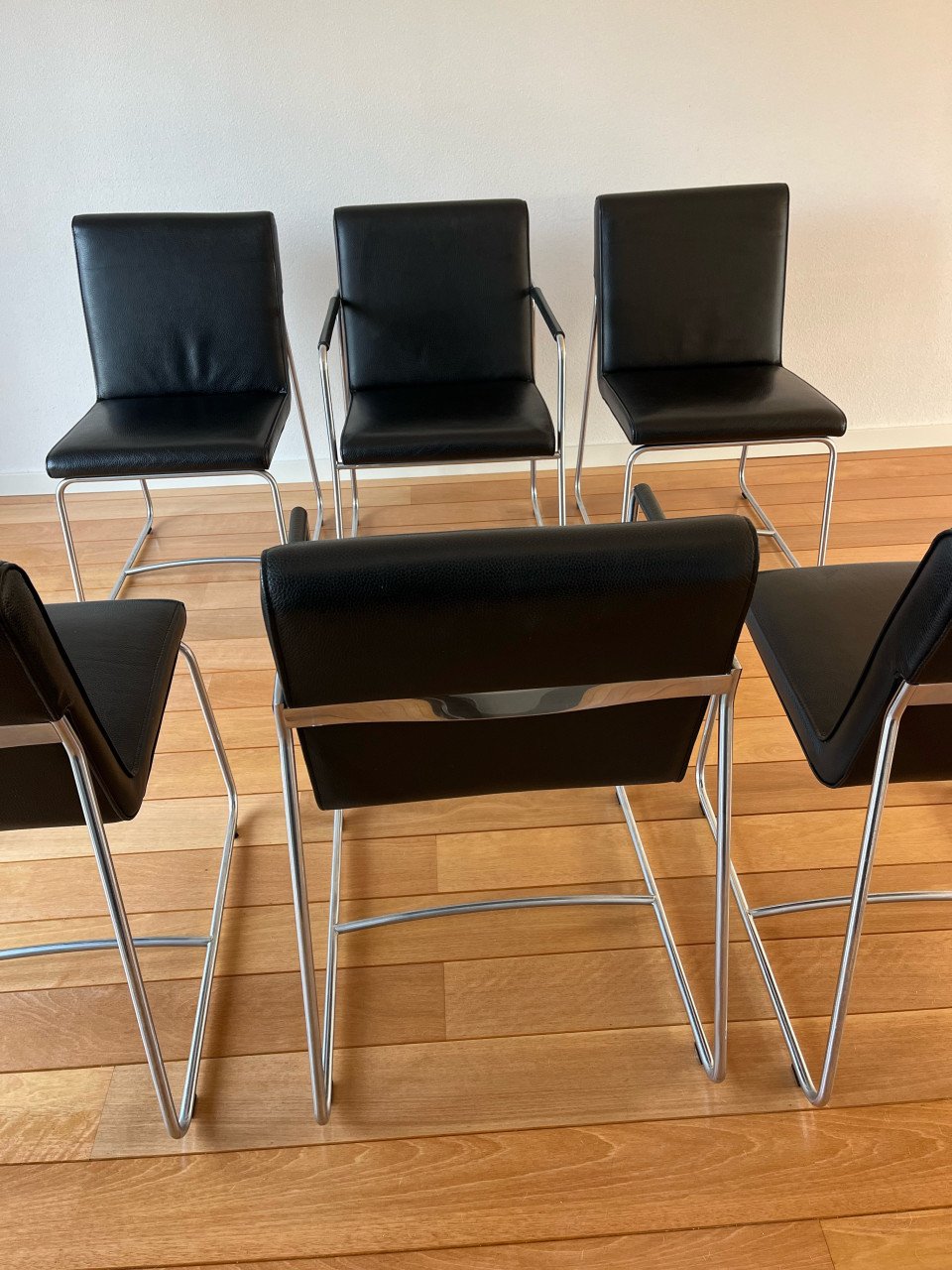 6 Design eetkamerstoelen leolux