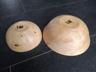 2 Schalen van Cederhout.