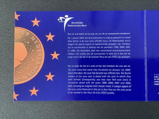 Nederland, euro FDC jaarset 2002.
