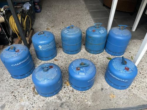 Campingaz gasfles 904 en 907 Leeg