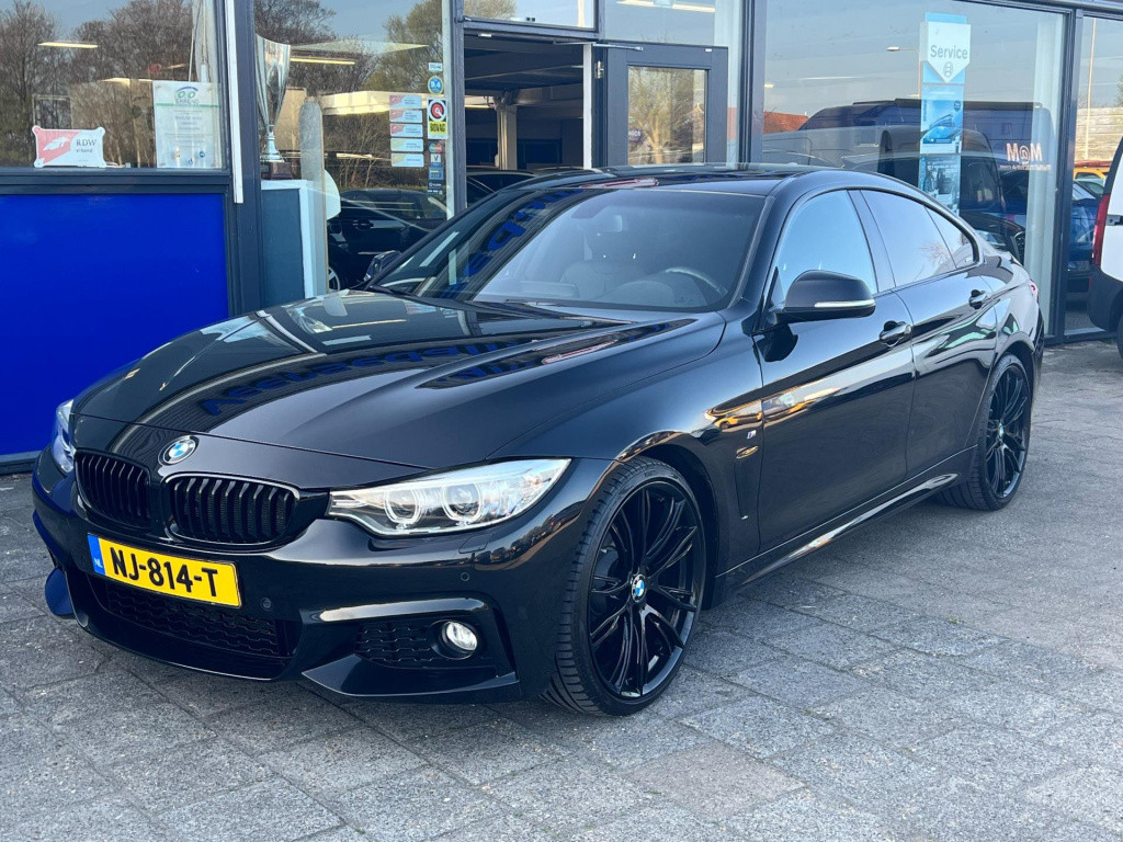 BMW 4 Serie gran coupé 420i m-sport centennial high executive, leer, elektr