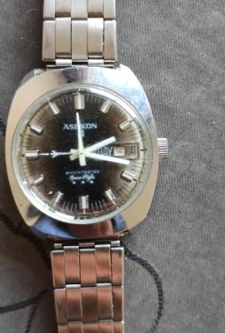 Vintage  ASeikon herenhorloge.
