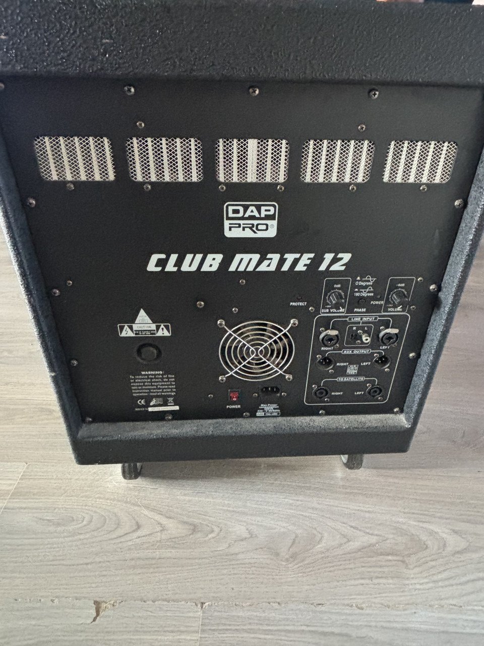 Complete active set zang/band behringer dap audio