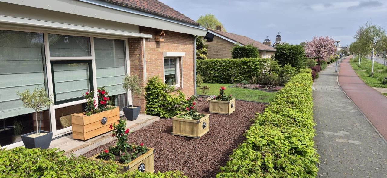 Zeeuwse knop bloembakken projecten ter inspiraties L80 x B80 x H50