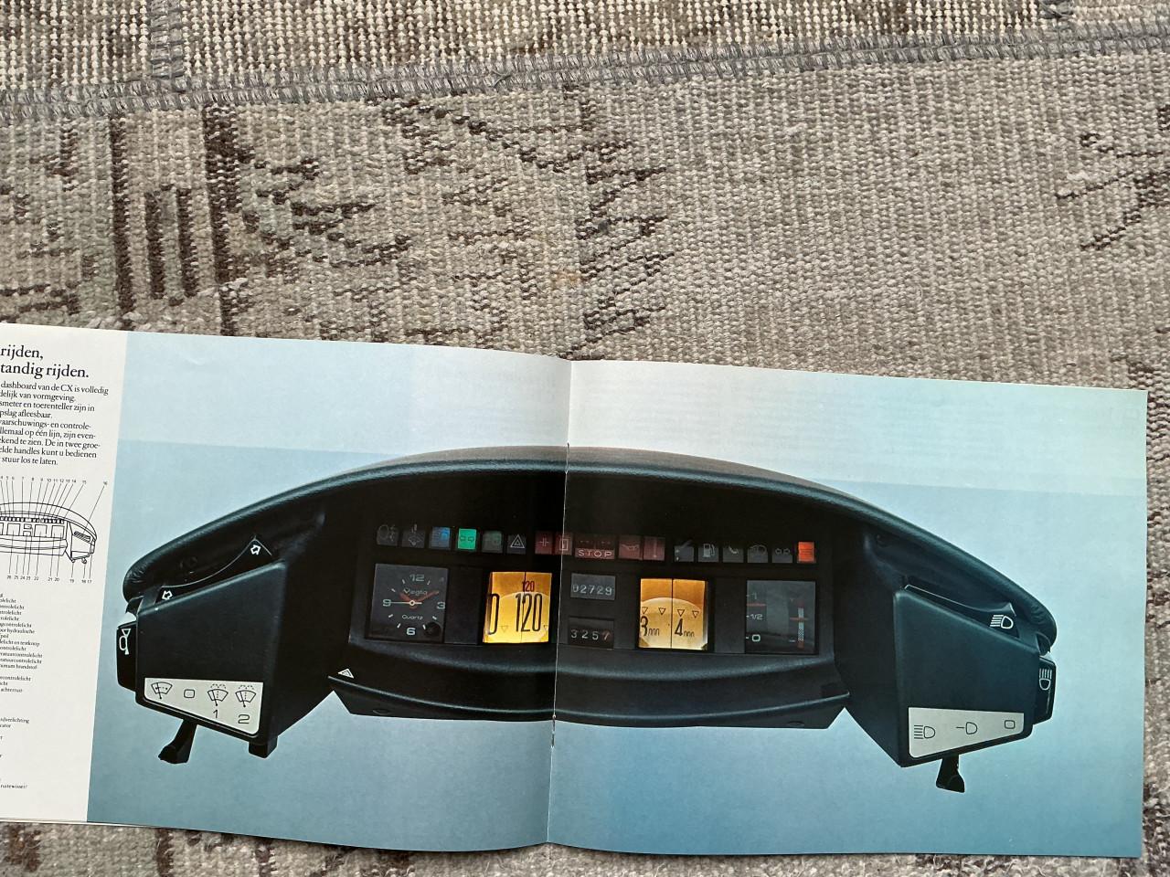 Citroen CX 1977 brochure