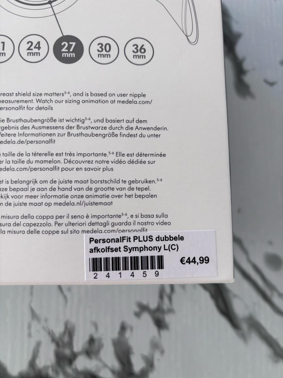 Medela PersonalFit Plus