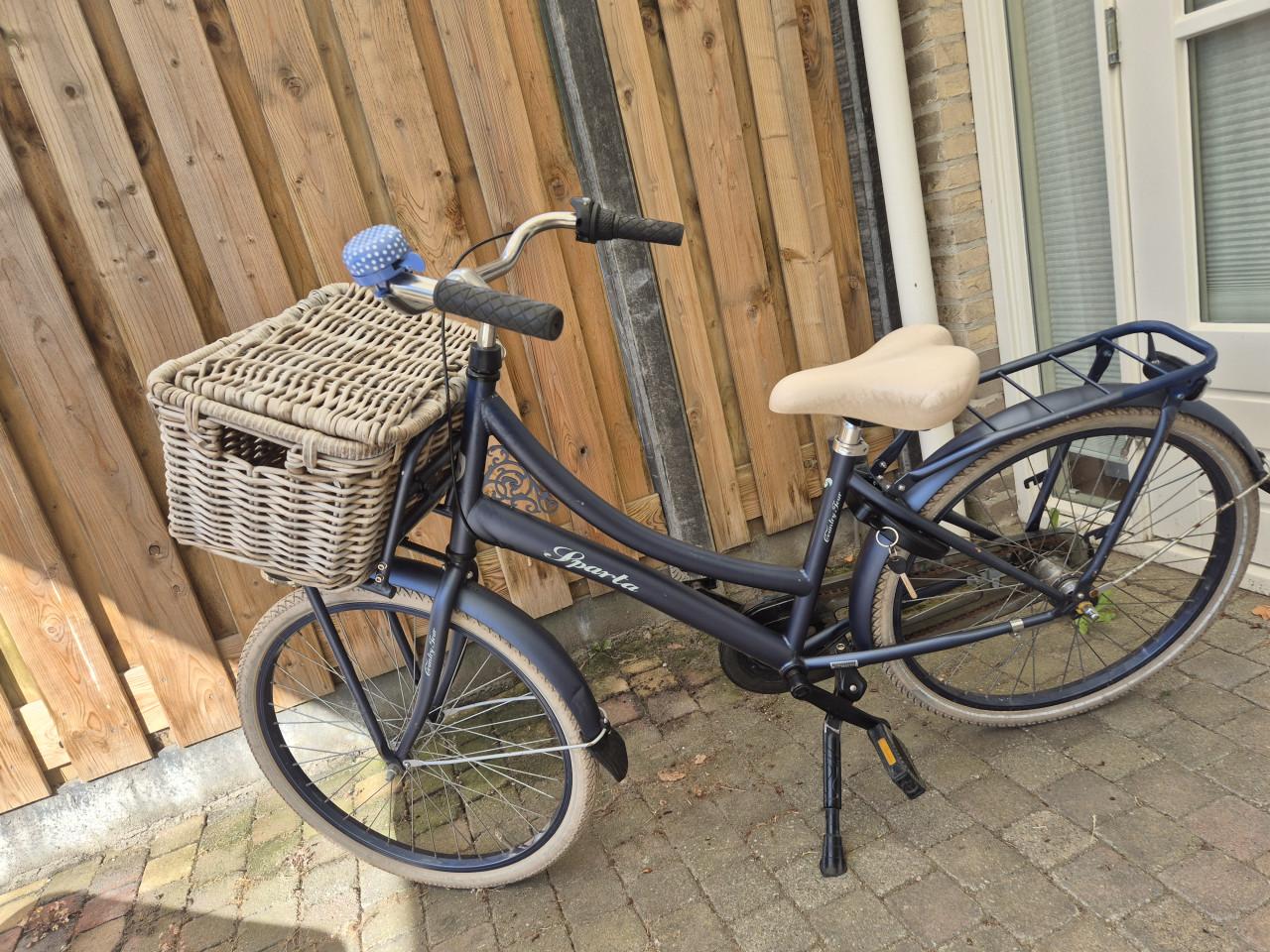Sparta transporterfiets, 24" banden, donkerblauw
