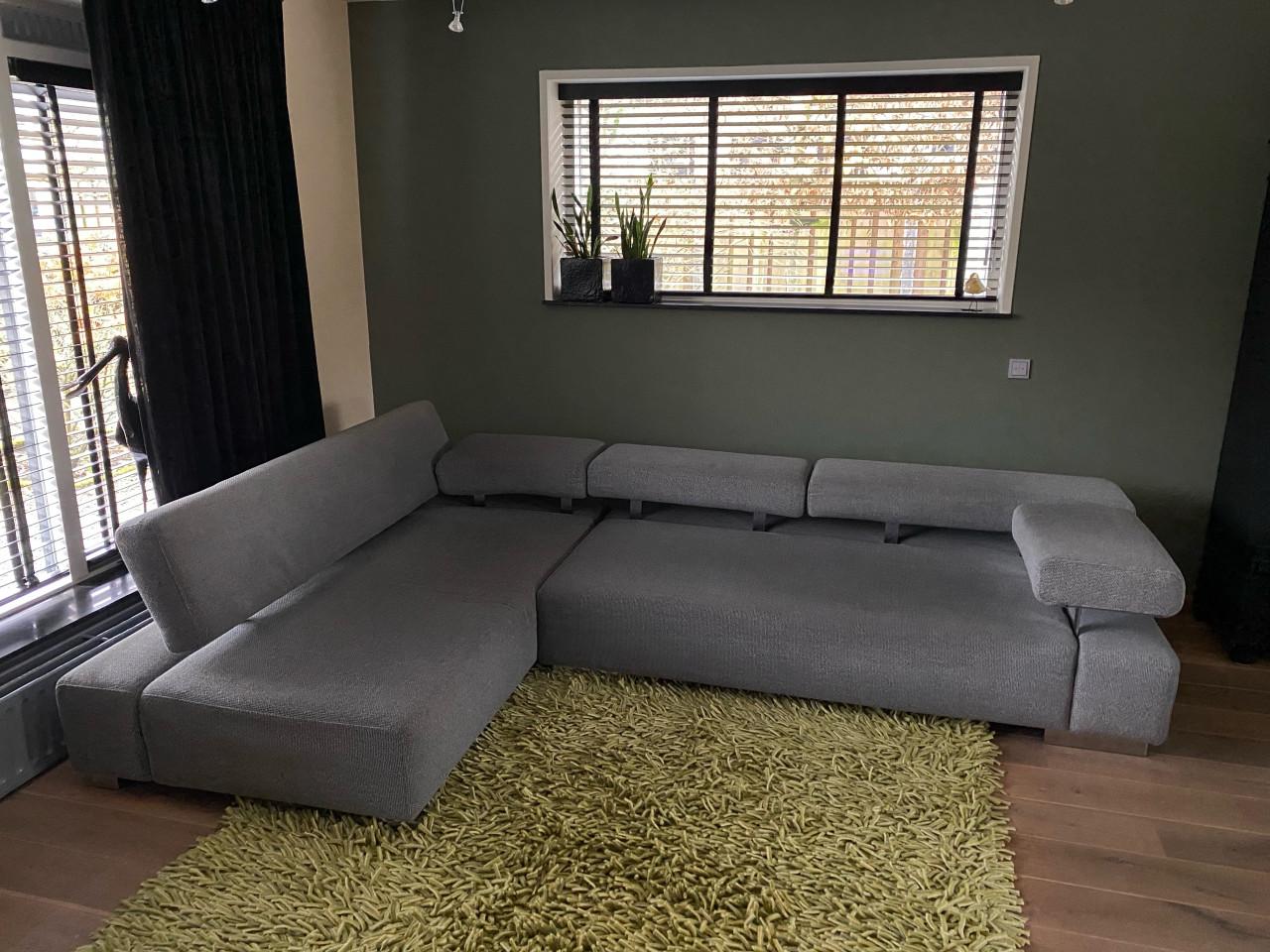 Mooie stoffen Brühl Sunrise designhoekbank