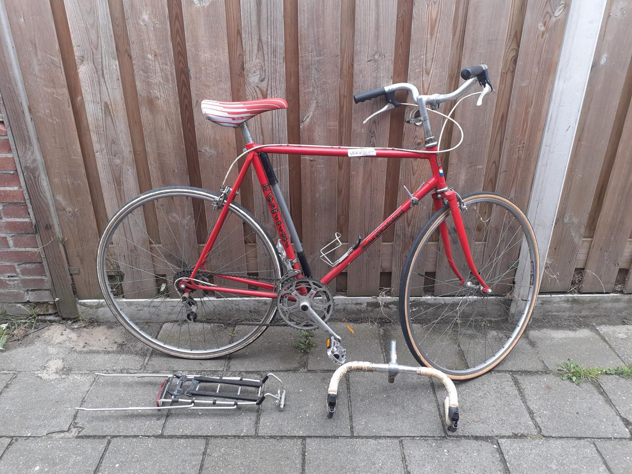 3x Racefiets EDDIE-MERKX Collectors-item.!! & GAZELLE -XXL & GIANT