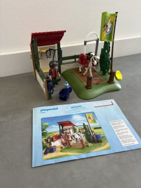 Playmobil Paardenwasstraat