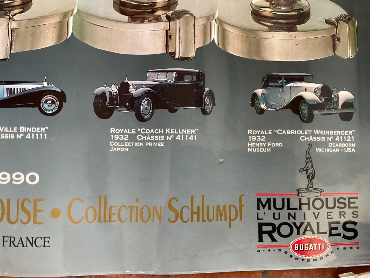 Bugatti tentoonstelling affiche