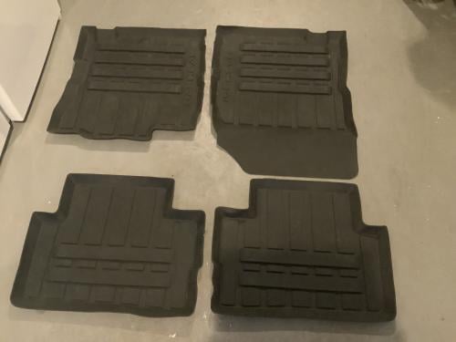 Originele rubber vloer matten Nissan Qashqai