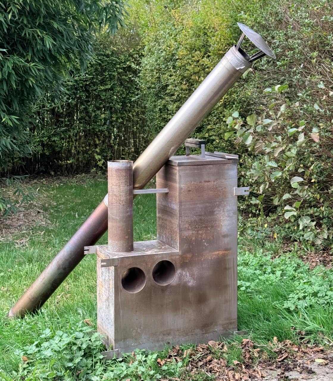 Houtkachel voor hottub