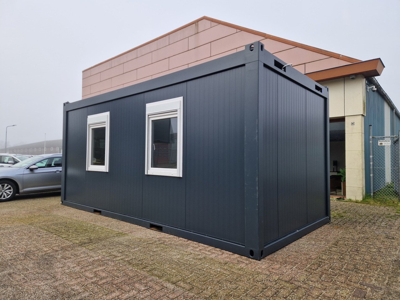 Nieuwe 6x3m kantoorunit / bouwkeet / schaftkeet / woonunit