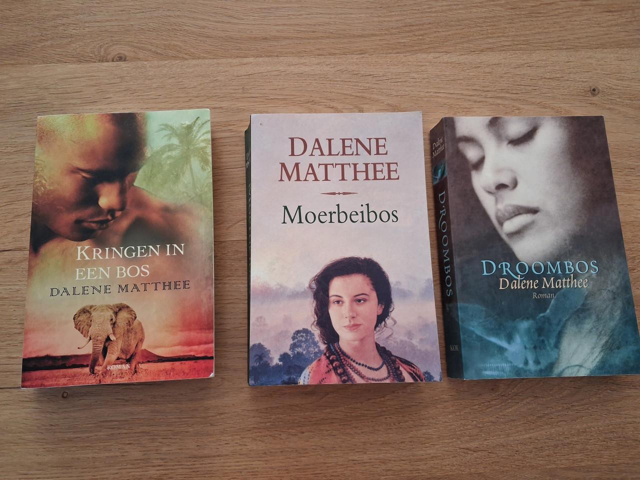 Bostrilogie van Dalene Matthee (Kringen in een bos, Moerbeibos, Droombos)
