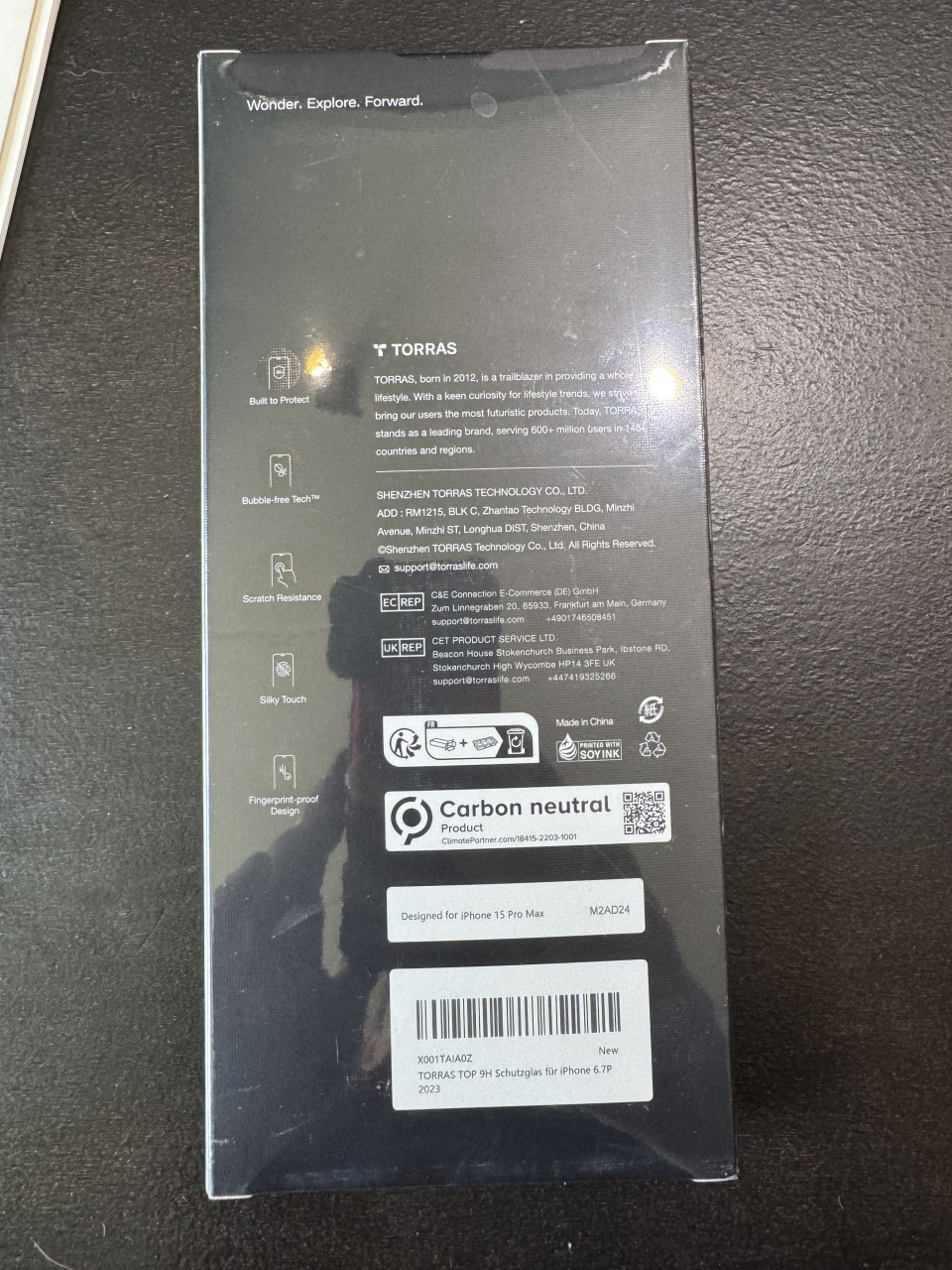 Screen protector iPhone 15Pro MAX