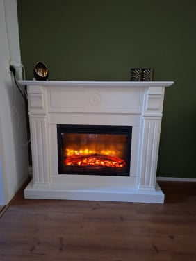 Sfeerhaard met verwarming
