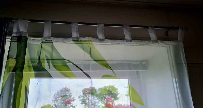 Mooi voile/gordijn 140x270 cm met prachtig oosters dessin