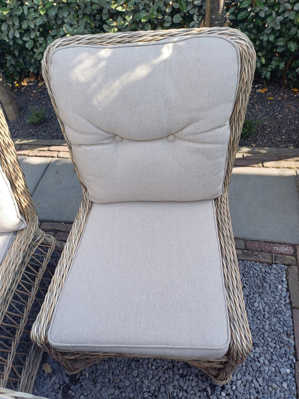 Tuinmeubel settafel+ 4 stoelen