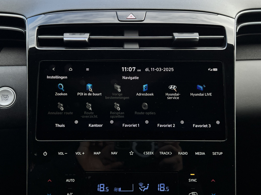 Hyundai Tucson Hybrid 1.6 t-gdi hev premium sky - schuif-/kanteldak | stoel