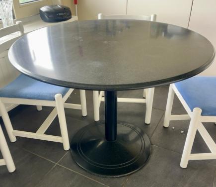 Ronde granieten eettafel Ø100 cm