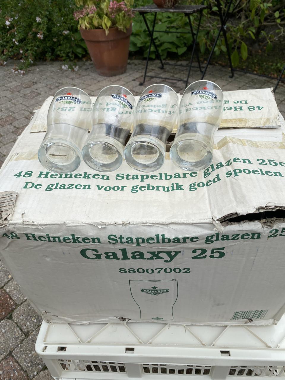 Heineken bierglazen