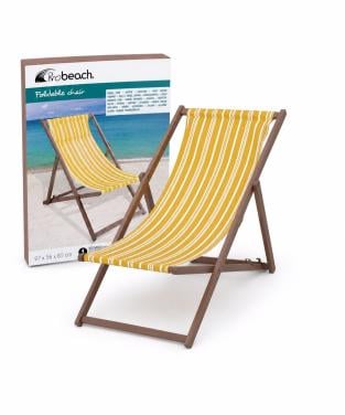 Houten strandstoel inklapbaar