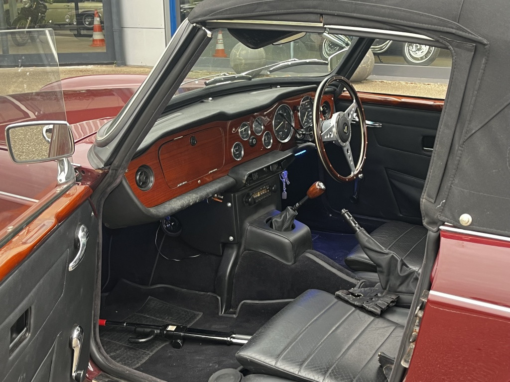 Triumph TR6 2.5 roadster overdrive
