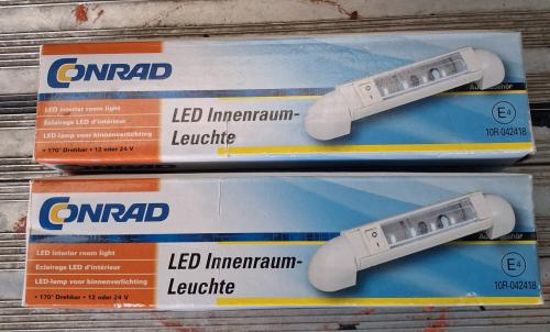 2 x LED verlichting.