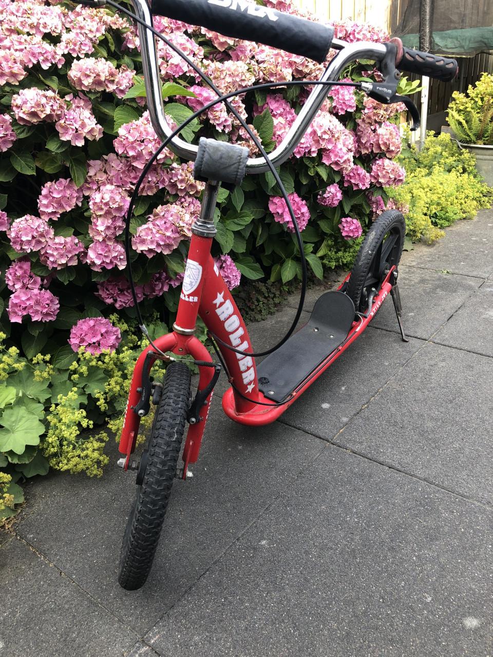 BMX Roller Step op luchtbanden