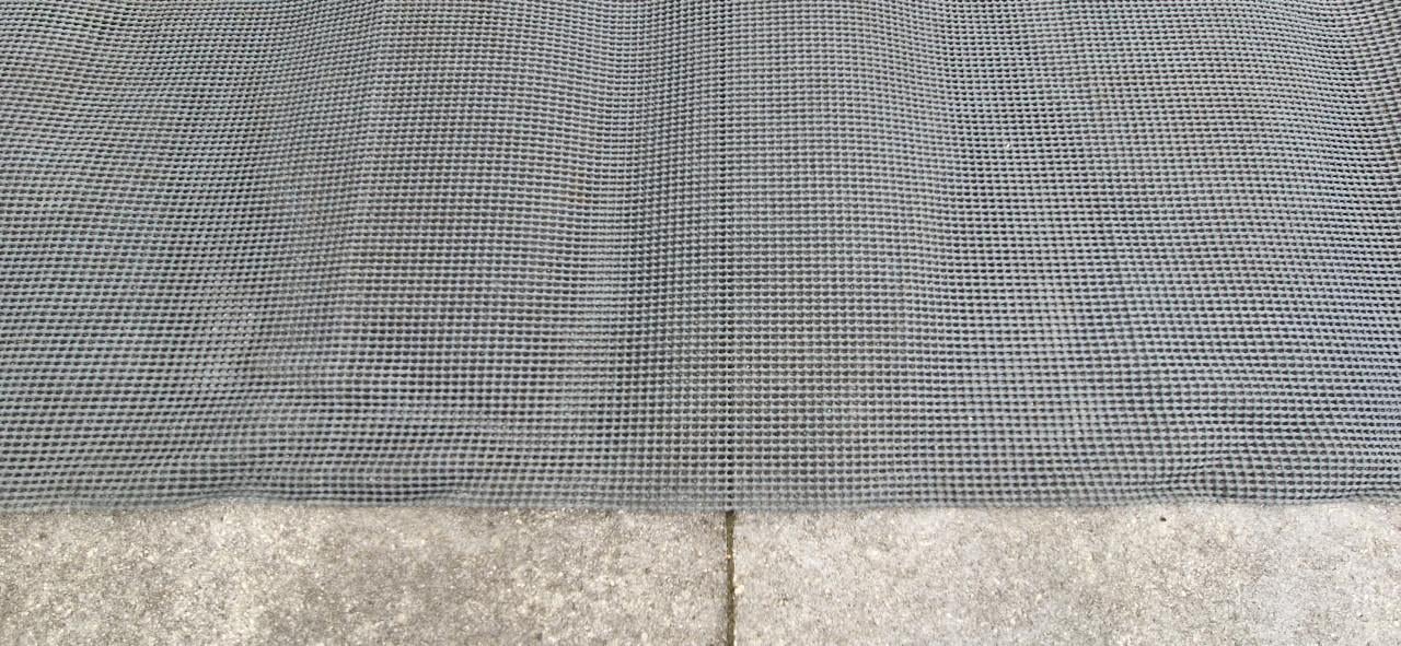 Tenttapijten blauw en grijs