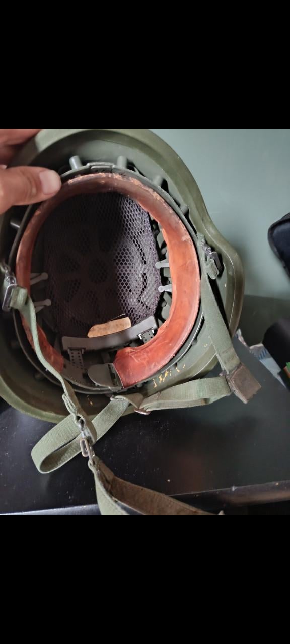 Leger helm m95 kevlar Groen