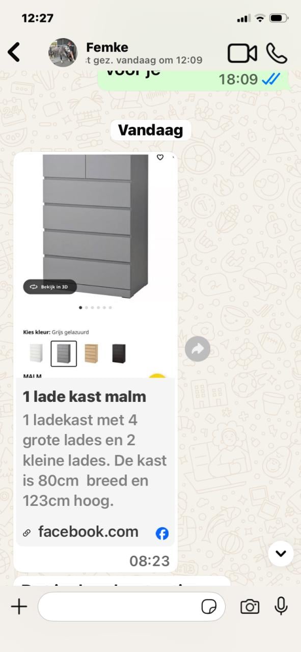 Mooie laden kast