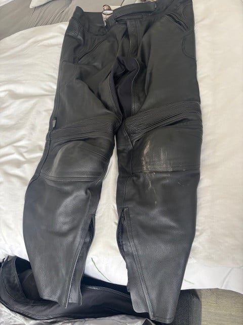 Te Koop RICHA lederen motorpak (jas en broek)