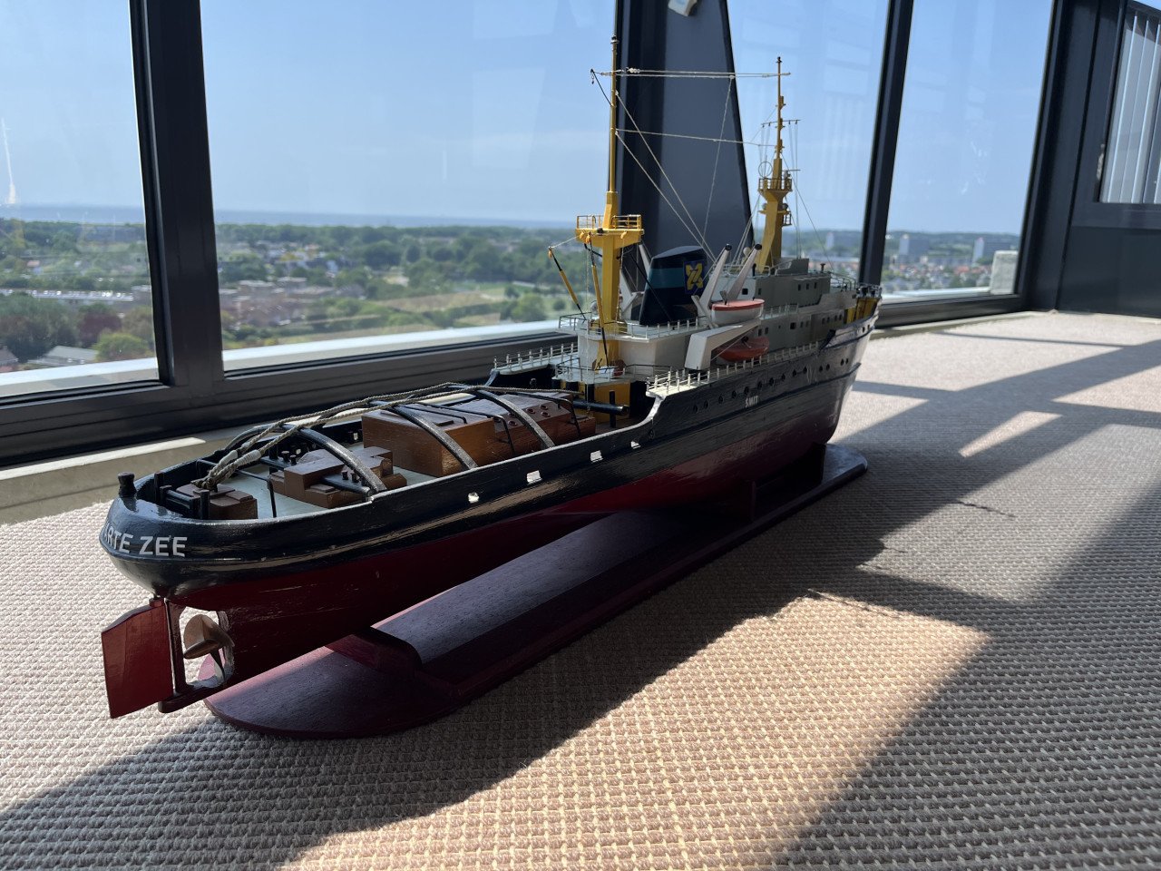 TE KOOP DE ZWARTE ZEE MODELBOUWBOOT