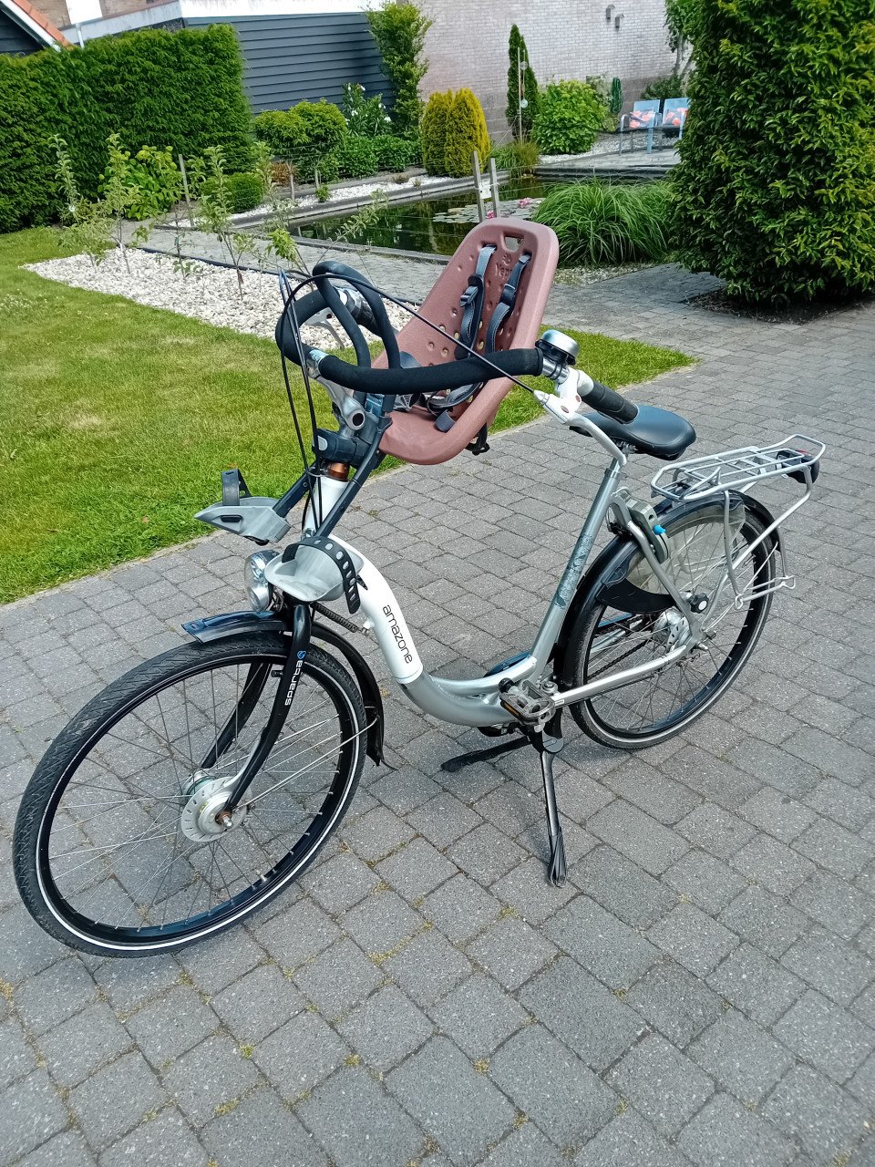 Moederfiets Sparta amazone in zeer goede staat  yepp stoeltje  7 Vers fr5r