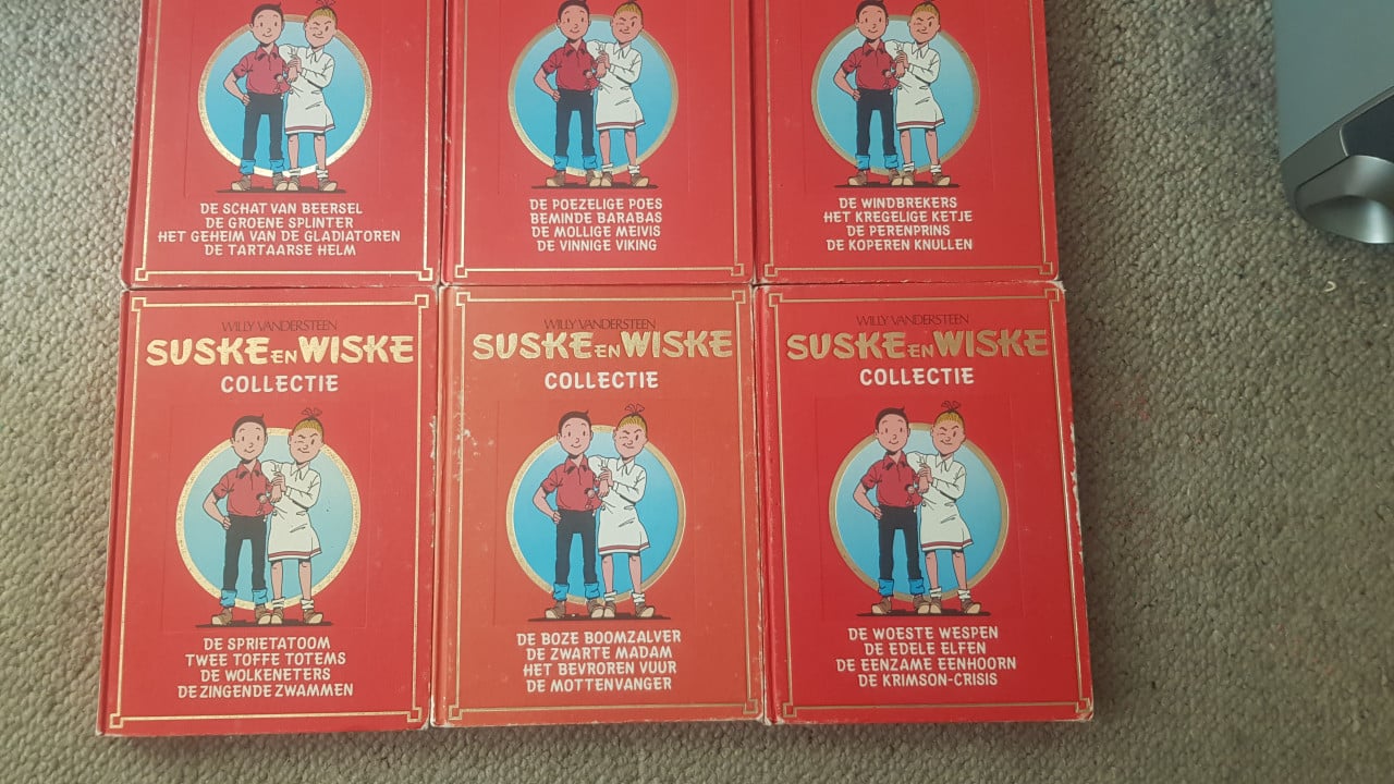 18 albums van Suske en Wiske