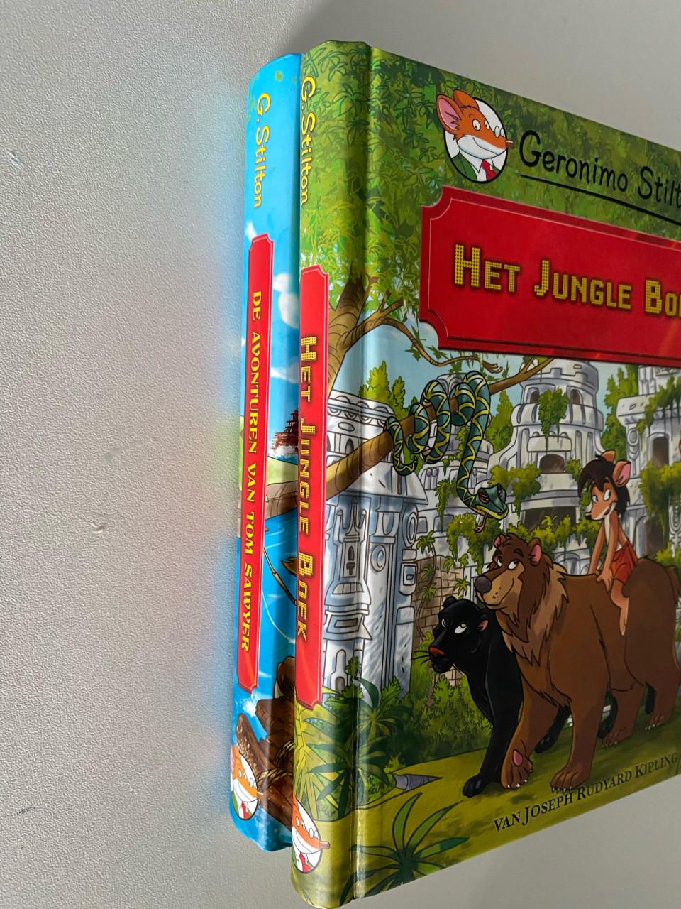 2 boeken van Geromino stilton