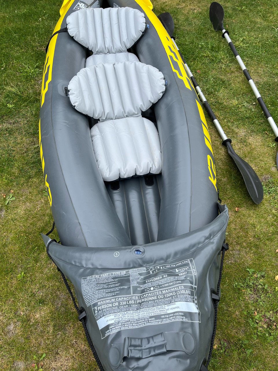Opblaasbare kayak