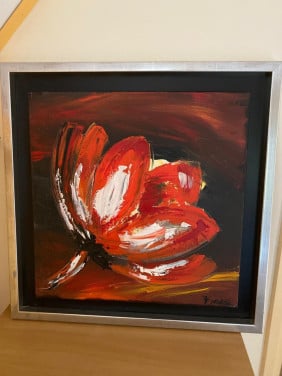 Mooi groot schilderij