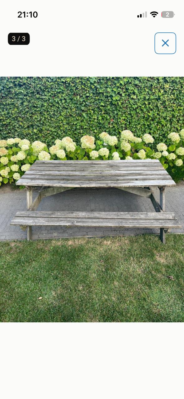 Picknick tafel