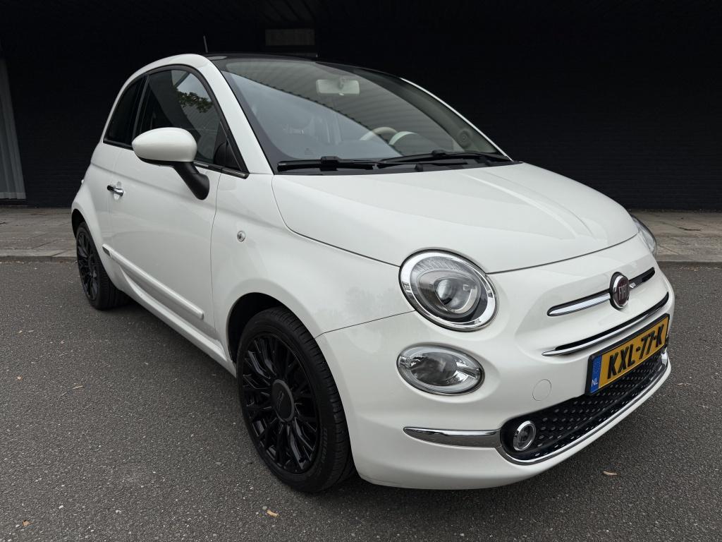 Fiat 500 1.2 lounge - lederen bekleding -