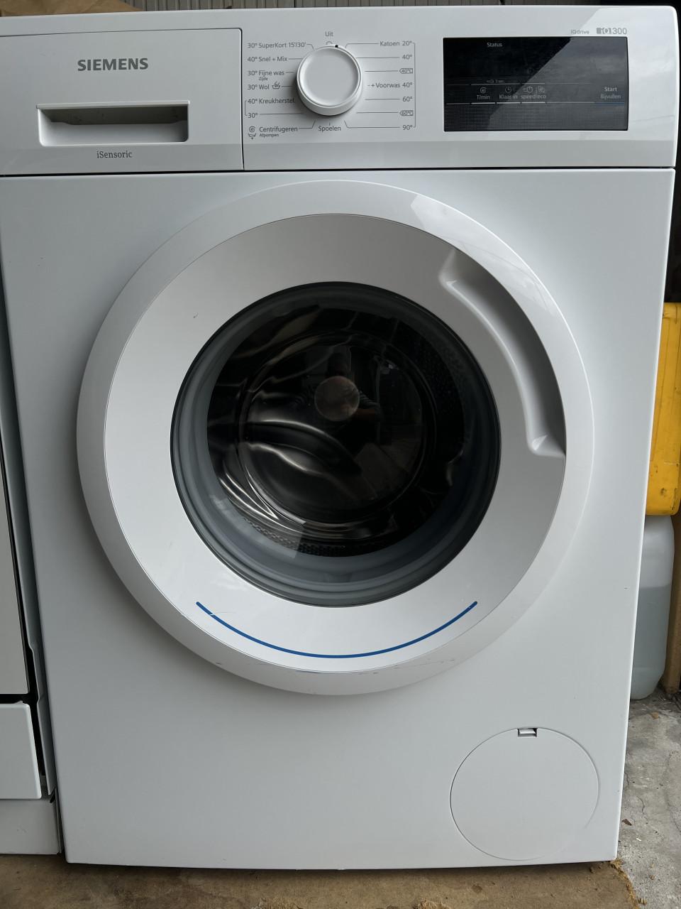 A+++ klasse Siemens WM14N272NL iSensoric 7 kg. 1400 toren