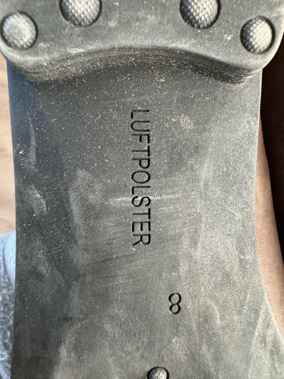 Mooie nubuck leren mocassins van Ara, maat 42 > valt smal!