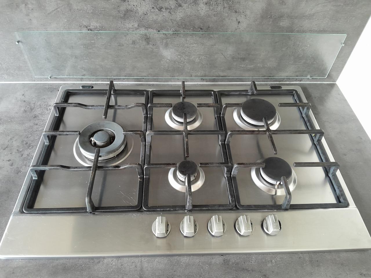 Gaskookplaat inbouw