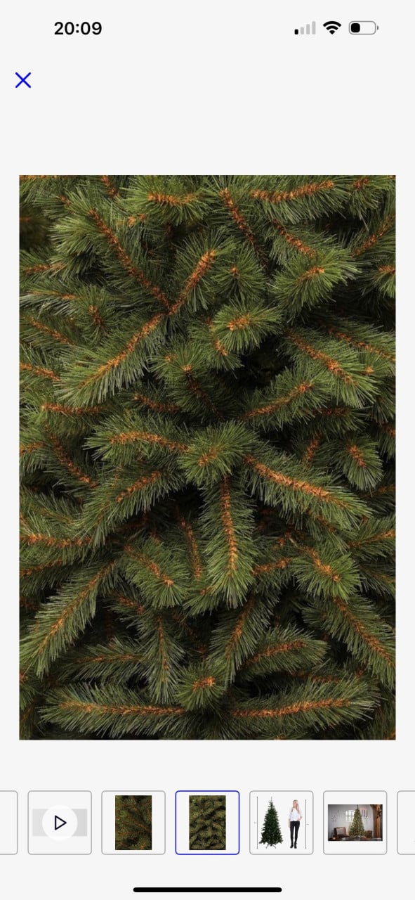 Kunst kerstboom