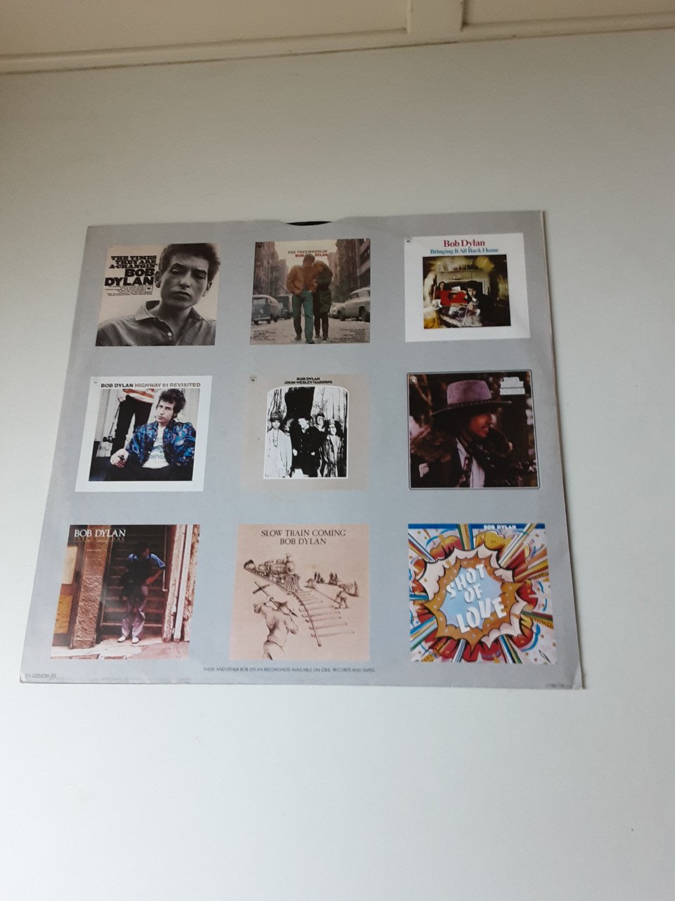 Bob Dylan LP Infidels
