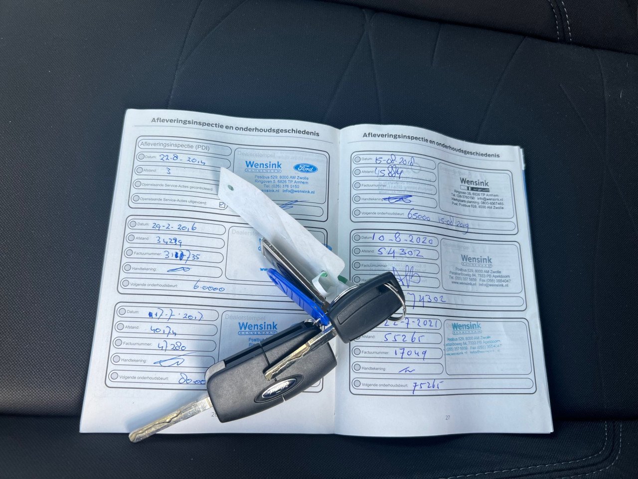 Keurige Ford Fiesta uit 2014 met slechts 58.000 km, Automaat!!