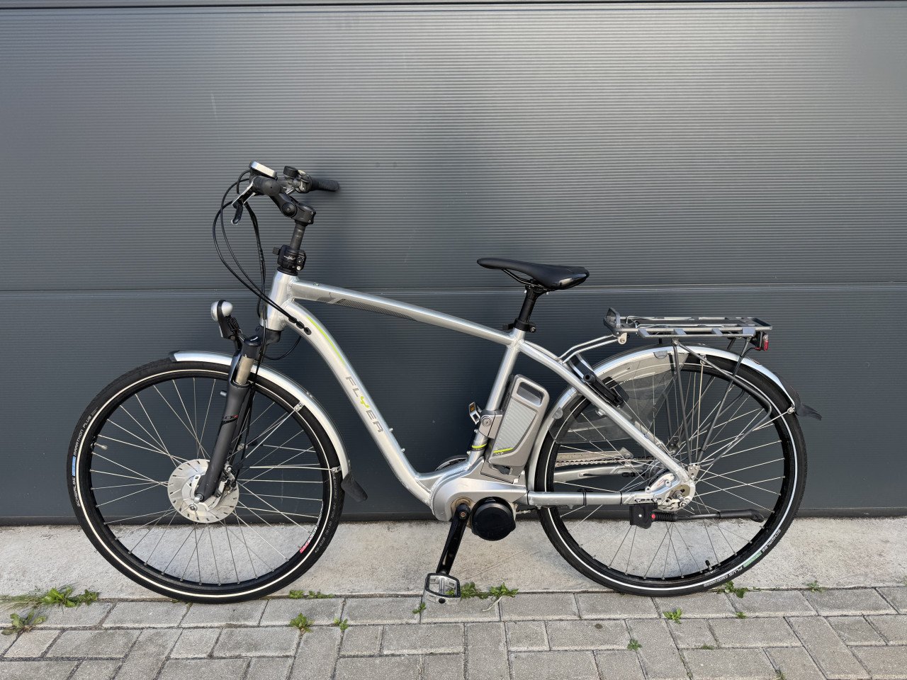 Nette Flyer Technology middenmotor elektrische fiets